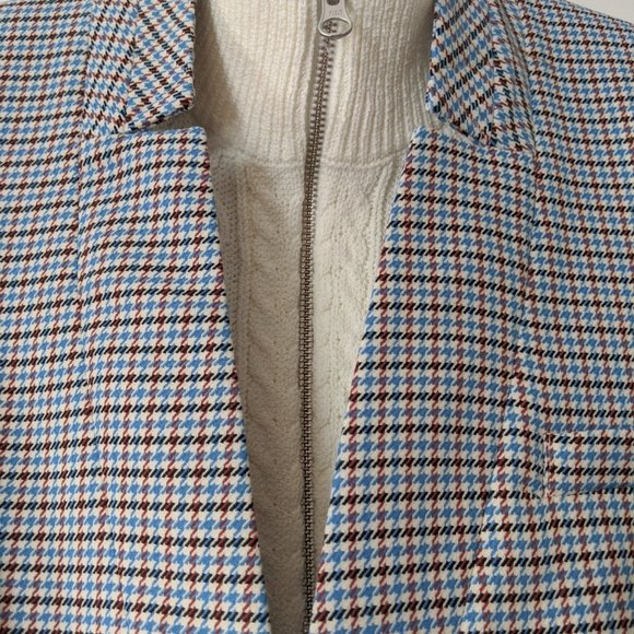 VERONICA BEARD Dickey JACKET Blue Plaid FARLEY - Picture 8 of 16